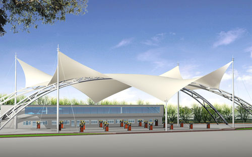 高鐵航站樓膜結構